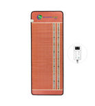 HealthyLine TAO Series PEMF Far Infrared Heating Pad, 18x18-inch heating mat with infrared therapy for pain relief.