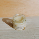 Creamy Honeybee Hippie Honey Hydrate Tallow Butter in a jar, showcasing its smooth, nourishing texture and natural ingredients.