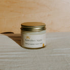 Creamy Honeybee Hippie Honey Hydrate Tallow Butter in a jar, showcasing its rich, smooth texture and natural ingredients.