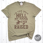 Pink pigment dyed graphic tee featuring bold text and design, from The Graphic Tee brand. Casual short-sleeve men's or women's shirt.