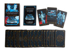 Insight Editions supernatural candle and tarot card deck bundle with candles, tarot cards, and mystical accessories inside a decorative box.