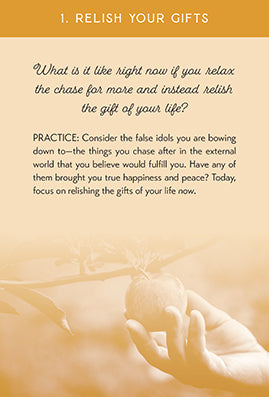 Insight Editions Cultivating Grace self-care card deck featuring inspiring cards for mindfulness and personal growth, laid out on a table.