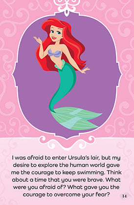 Disney Princess Affirmation Cards deck by Insight Editions featuring colorful cards with inspiring Disney princess themes.
