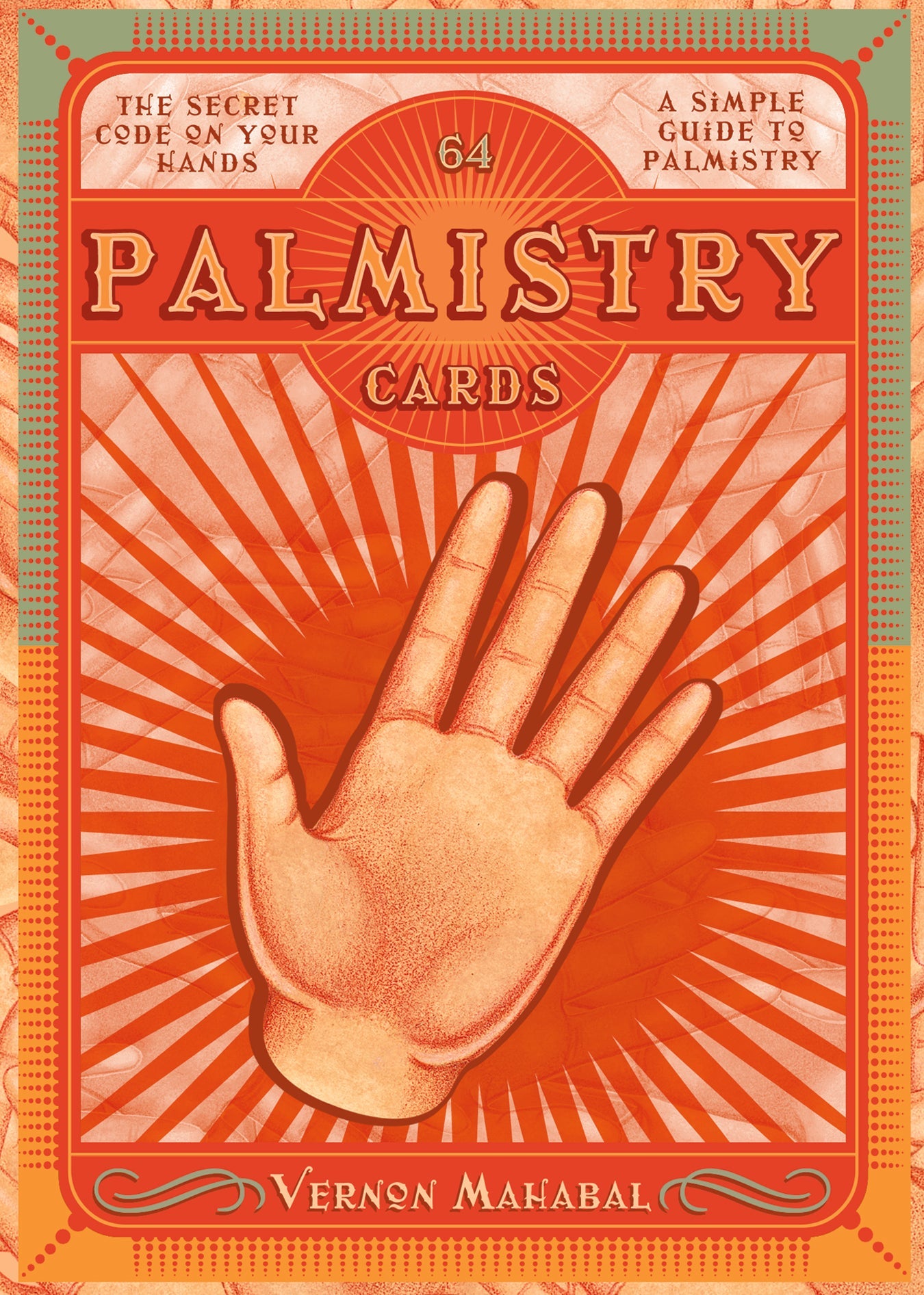Insight Editions Palmistry Cards deck featuring illustrated cards for learning and practicing palm reading techniques.