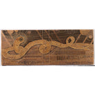 Collector edition Dune Sandworm stone bas relief by Insight Editions, detailed carved artwork of the iconic sandworm.
