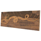 Collector Edition Dune Sandworm stone bas relief by Insight Editions, detailed sculpture of the iconic sandworm from the Dune series.