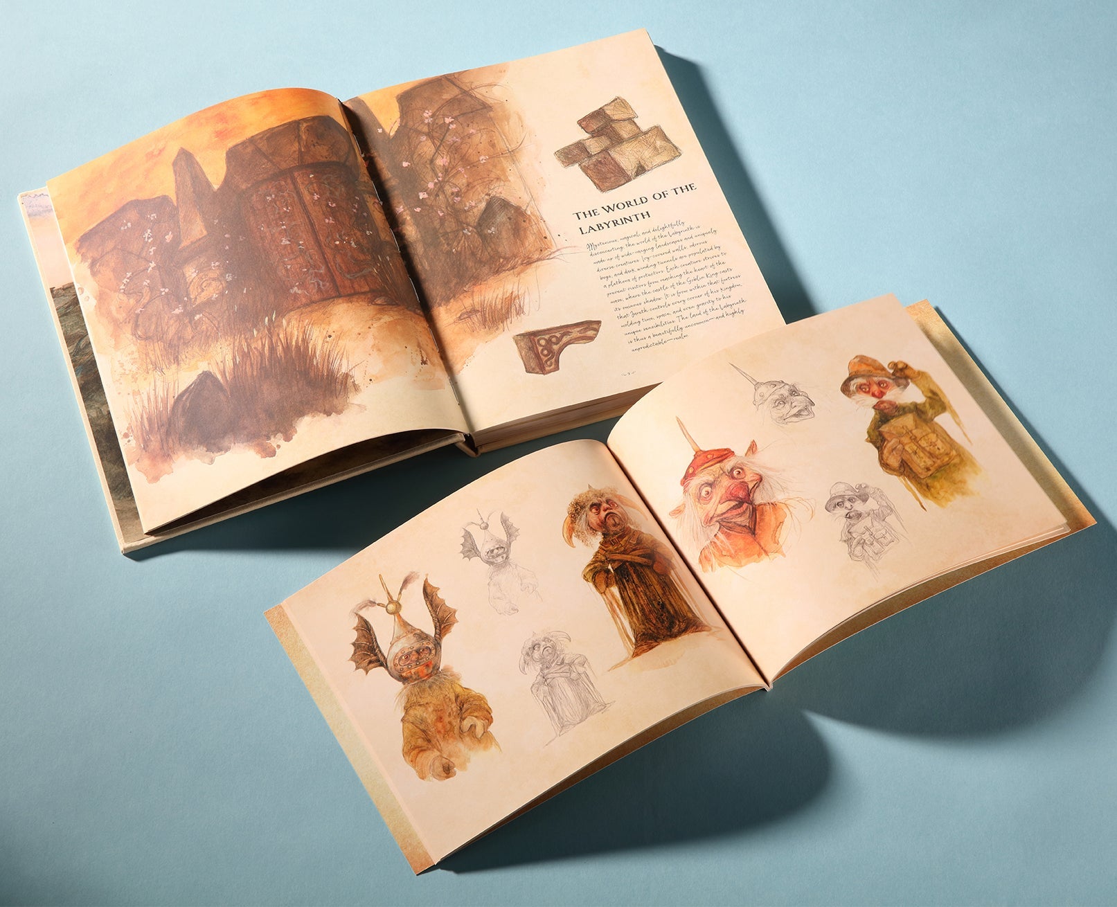 Collector Edition Jim Henson's Labyrinth Bestiary by Insight Editions featuring detailed illustrations of fantastical creatures.