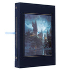 Collector Edition book titled "The Art and Making of Hogwarts Legacy" by Insight Editions, featuring detailed cover art.