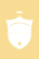 Harry Potter Hufflepuff softcover journal with pen, flexibound Harry Potter book by Insight Editions, featuring Hufflepuff crest design.