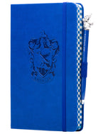 Ravenclaw Harry Potter softcover journal with flexible cover and pen, featuring house emblem and elegant design by Insight Editions.