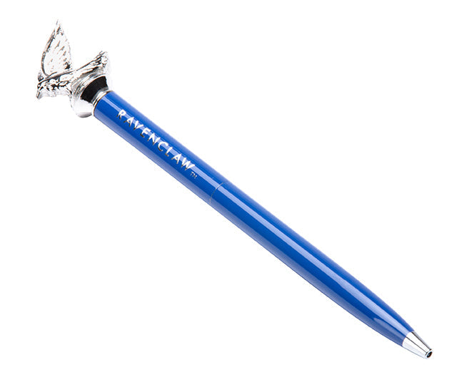 Harry Potter Ravenclaw softcover journal with pen, flexible cover, featuring Ravenclaw crest and design, from Insight Editions.