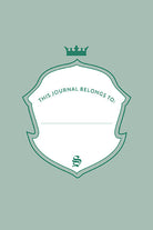 Slytherin Harry Potter softcover journal with pen, flexible cover, featuring house emblem and magical design by Insight Editions.