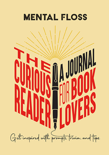 Flexibound Mental Floss Curious Reader Journal for Book Lovers by Insight Editions, featuring a cover with book-themed design.
