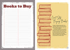 Flexibound Mental Floss Curious Reader Journal for Book Lovers by Insight Editions, featuring a textured cover with book-themed design.