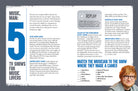 Flexibound copy of Mental Floss: The Curious Viewer Ultimate TV Trivia & Quiz Book by Insight Editions, featuring TV trivia questions and images.