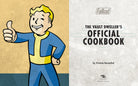 Hardbound Fallout: The Vault Dweller's Official Cookbook by Insight Editions with themed cover and interior pages.