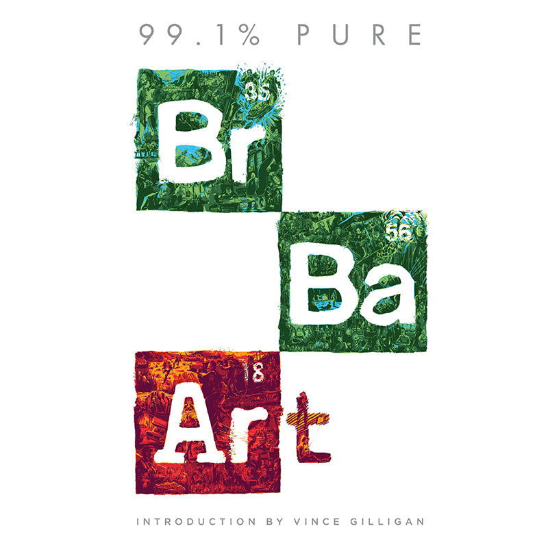 Hardcover of 99.1% Pure Breaking Bad art by Insight Editions, featuring detailed illustrations from the TV series.