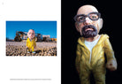Hardcover book titled "99.1% Pure: Breaking Bad Art" by Insight Editions, featuring artwork inspired by the TV series.
