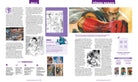 Hardcover copy of "A History of Modern Manga" by Insight Editions showcasing the book cover with Japanese manga art.