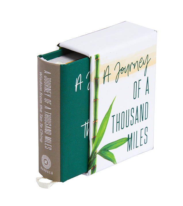 Hardcover edition of "A Journey of a Thousand Miles" by Insight Editions, featuring the book's cover on a plain background.