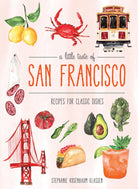 Hardcover book titled "A Little Taste of San Francisco" by Insight Editions, featuring images and stories of San Francisco.