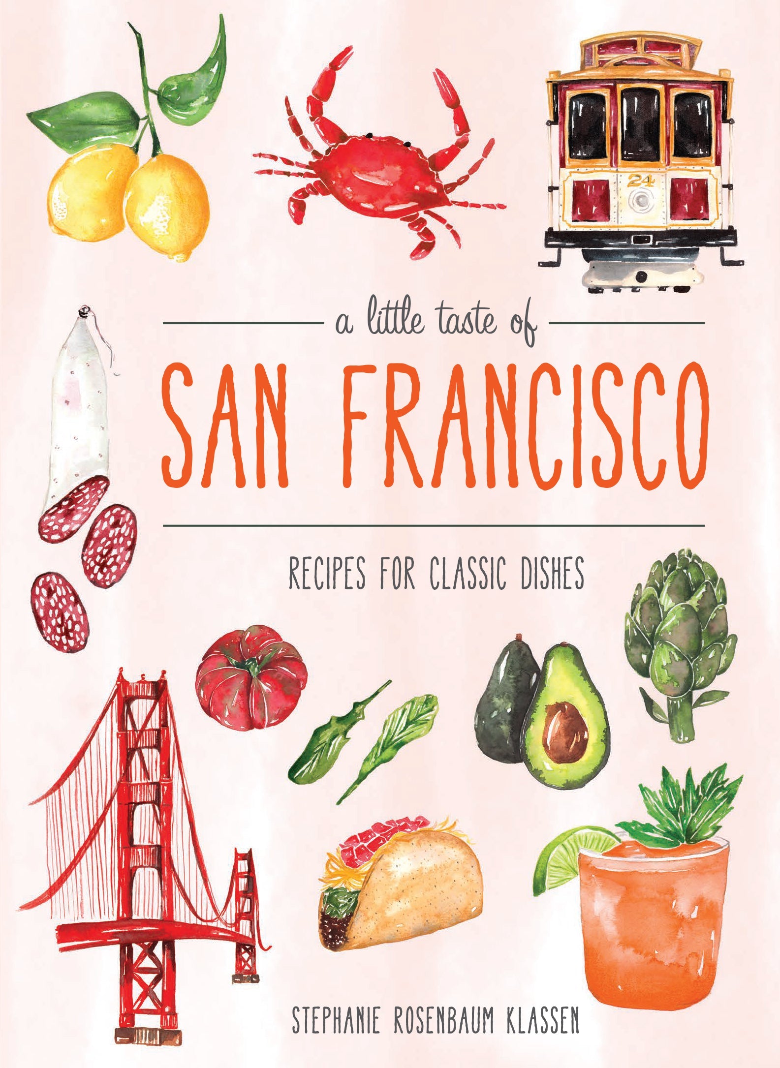 Hardcover book titled "A Little Taste of San Francisco" by Insight Editions, featuring images and stories of San Francisco.
