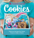 Hardcover book titled American Girl Cookies by Insight Editions featuring colorful cookie illustrations on the cover.