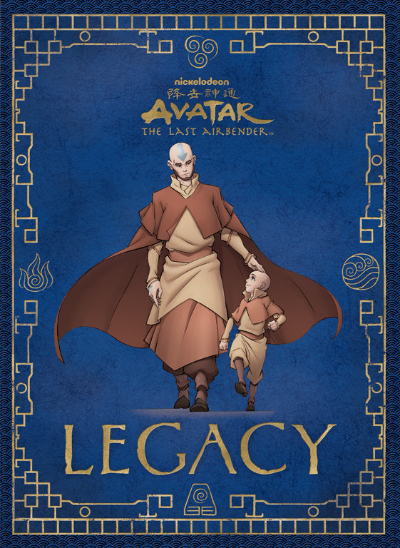 Hardcover book titled "Avatar: The Last Airbender: Legacy" by Insight Editions, featuring cover art related to the popular series.