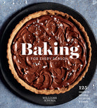 Hardcover cookbook titled Baking for Every Season by Insight Editions, featuring seasonal baking recipes and colorful food photography.
