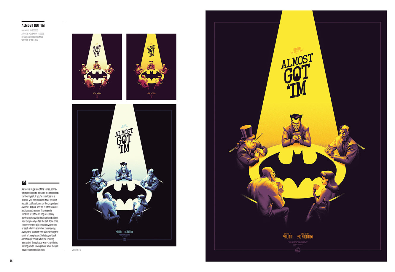 Hardcover of Batman: The Animated Series by Insight Editions, featuring cover art from the classic animated TV series.