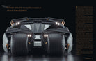 Hardcover Batmobile Manual by Insight Editions featuring detailed illustrations of the iconic Batmobile from the Batman series.