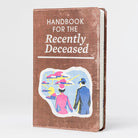 Hardcover Beetlejuice Handbook for the Recently Deceased Ruled Journal by Insight Editions, featuring spooky themed cover art.