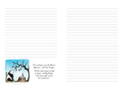 Hardcover journal featuring Big Panda and Tiny Dragon from Insight Editions with colorful cover illustration.
