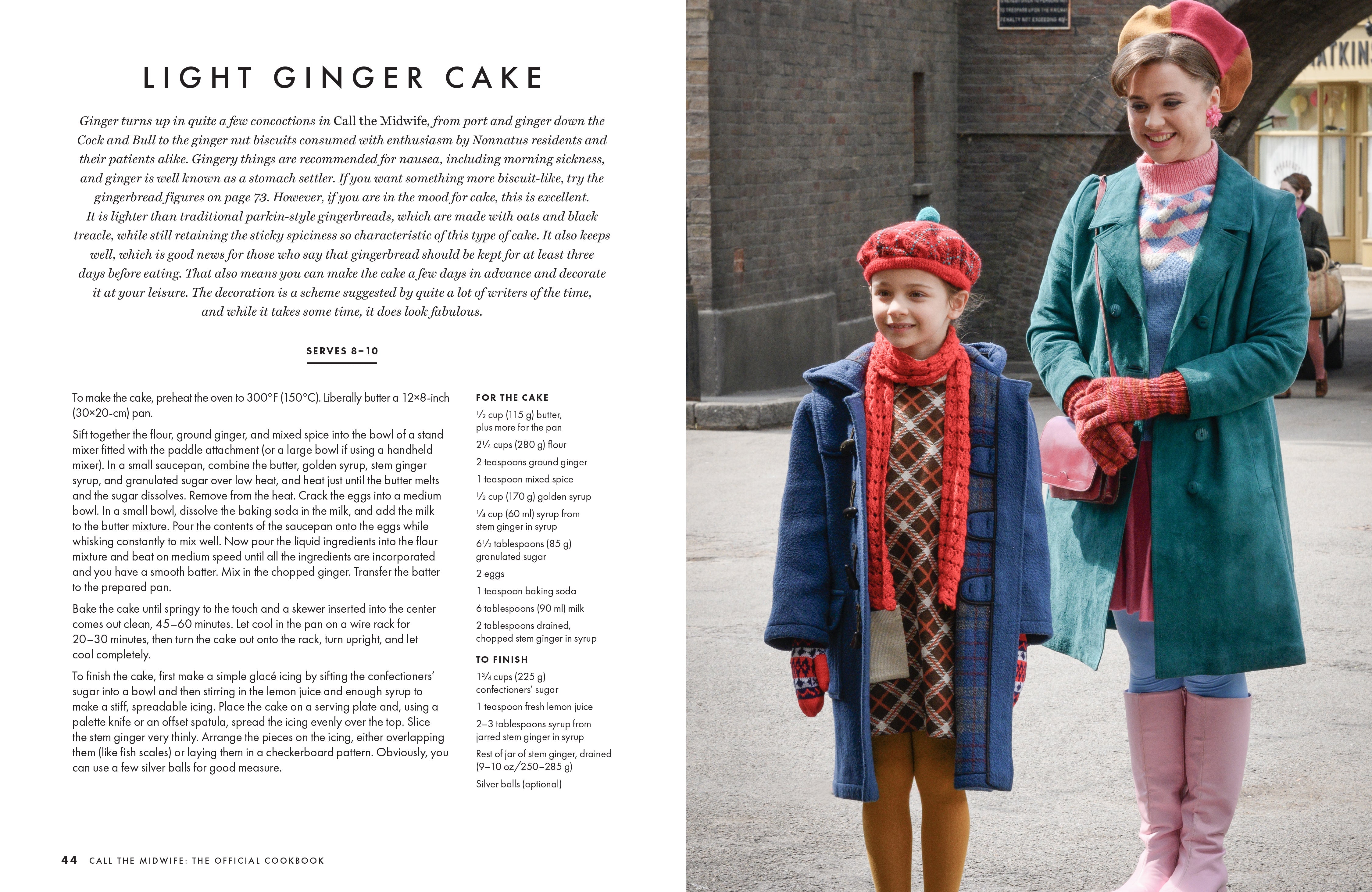 Hardcover "Call the Midwife" official cookbook by Insight Editions featuring vintage-inspired cover design.