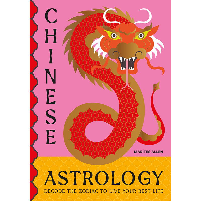 Hardcover Chinese Astrology book by Insight Editions with detailed zodiac illustrations on the cover.