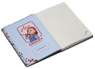 Hardcover Chucky Good Guys Journal by Insight Editions with detailed Chucky doll cover art and lined pages inside.