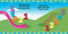Hardcover Chutes and Ladders: Counting Up and Down game book by Insight Editions, featuring colorful illustrations and game elements.