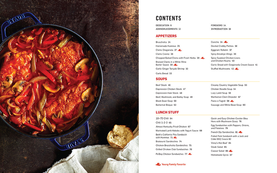 Hardcover book titled Cooking with the Firehouse Chef by Insight Editions showing a firehouse-themed cooking scene.