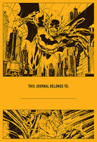 DC Batman hardcover journal by Insight Editions featuring Batman artwork and a durable black cover for writing and note-taking.