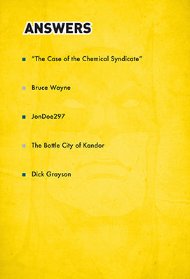 Hardcover DC Comics Batman Pop Quiz Trivia Deck by Insight Editions, featuring Batman-themed trivia cards with colorful artwork.