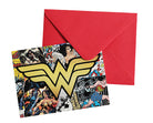 Hardcover set of DC Comics Wonder Woman blank boxed note cards by Insight Editions, featuring iconic Wonder Woman artwork.