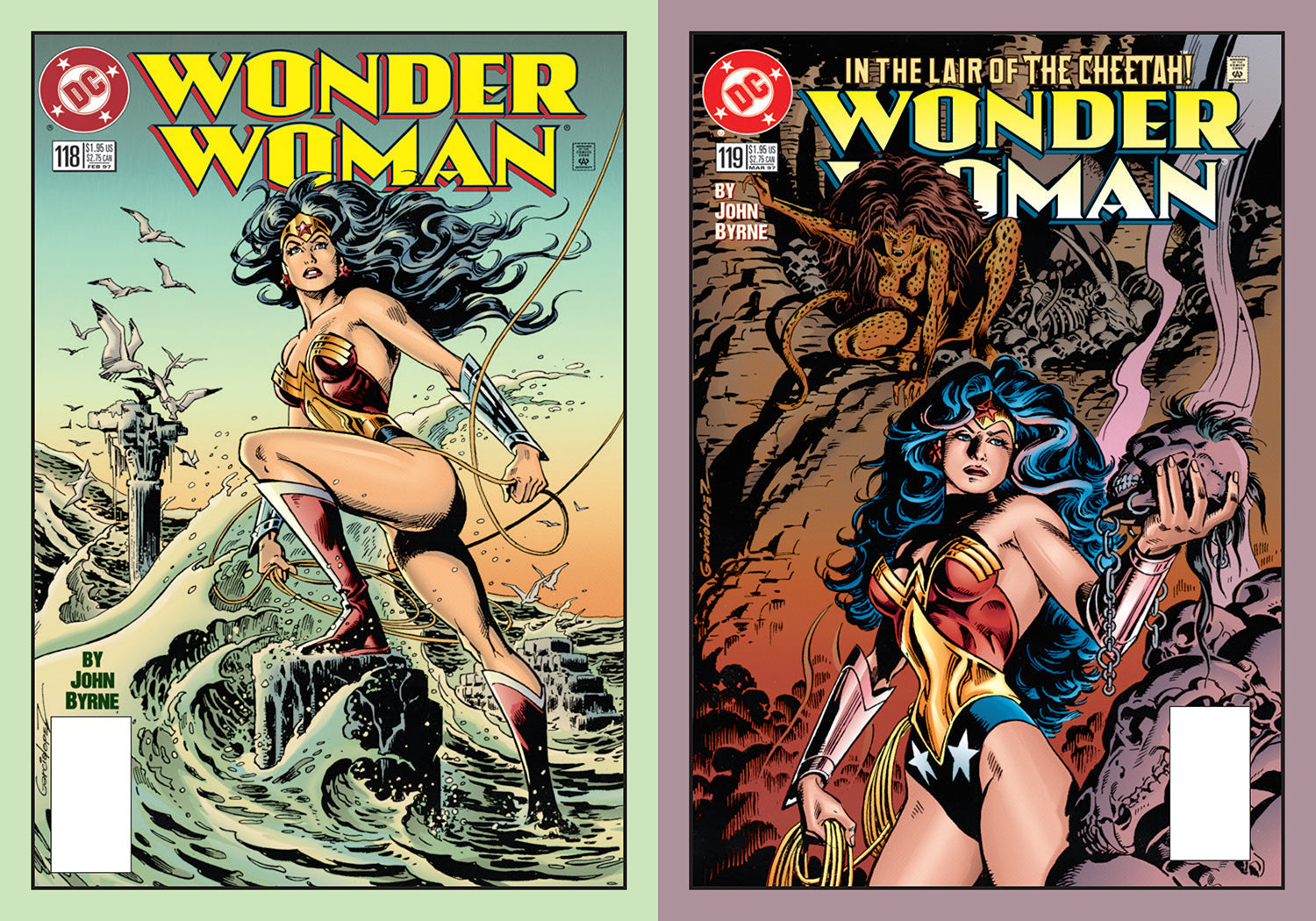 Hardcover edition of DC Comics Wonder Woman: The Complete Covers Vol. 2 by Insight Editions featuring colorful Wonder Woman cover art.