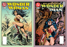 Hardcover edition of DC Comics Wonder Woman: The Complete Covers Vol. 2 by Insight Editions featuring colorful Wonder Woman cover art.