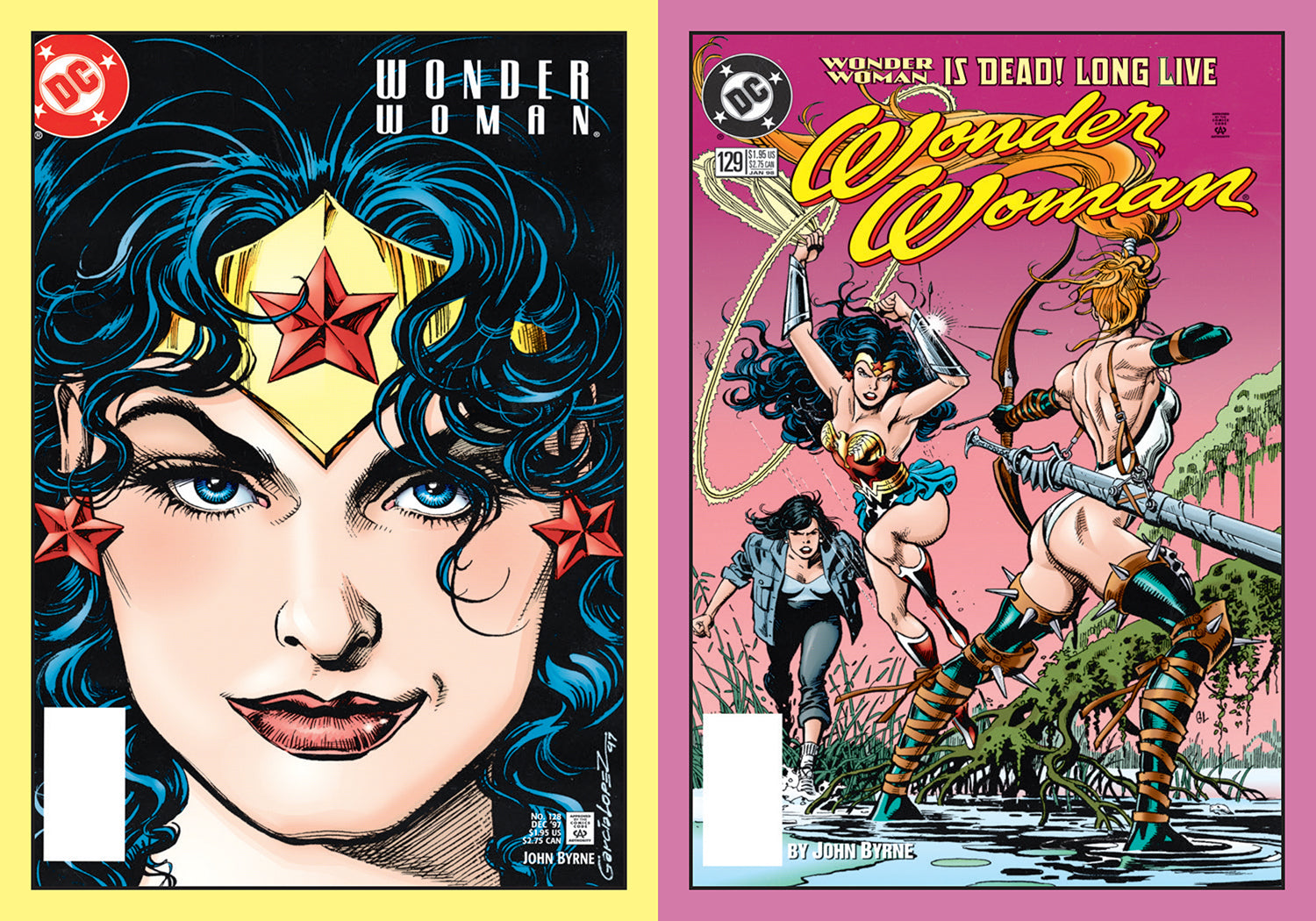Hardcover of DC Comics Wonder Woman: The Complete Covers Vol. 2 by Insight Editions, featuring colorful Wonder Woman comic cover art.