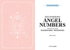 Hardcover book titled "Deciphering Angel Numbers" by Insight Editions, featuring a spiritual and mystical design on the cover.