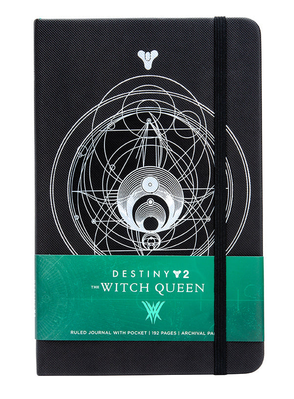 Hardcover Destiny 2: The Witch Queen journal by Insight Editions featuring a detailed cover design related to the game.