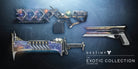 Hardcover of Destiny: The Exotic Collection, Volume One by Insight Editions, featuring detailed gaming artwork and design.