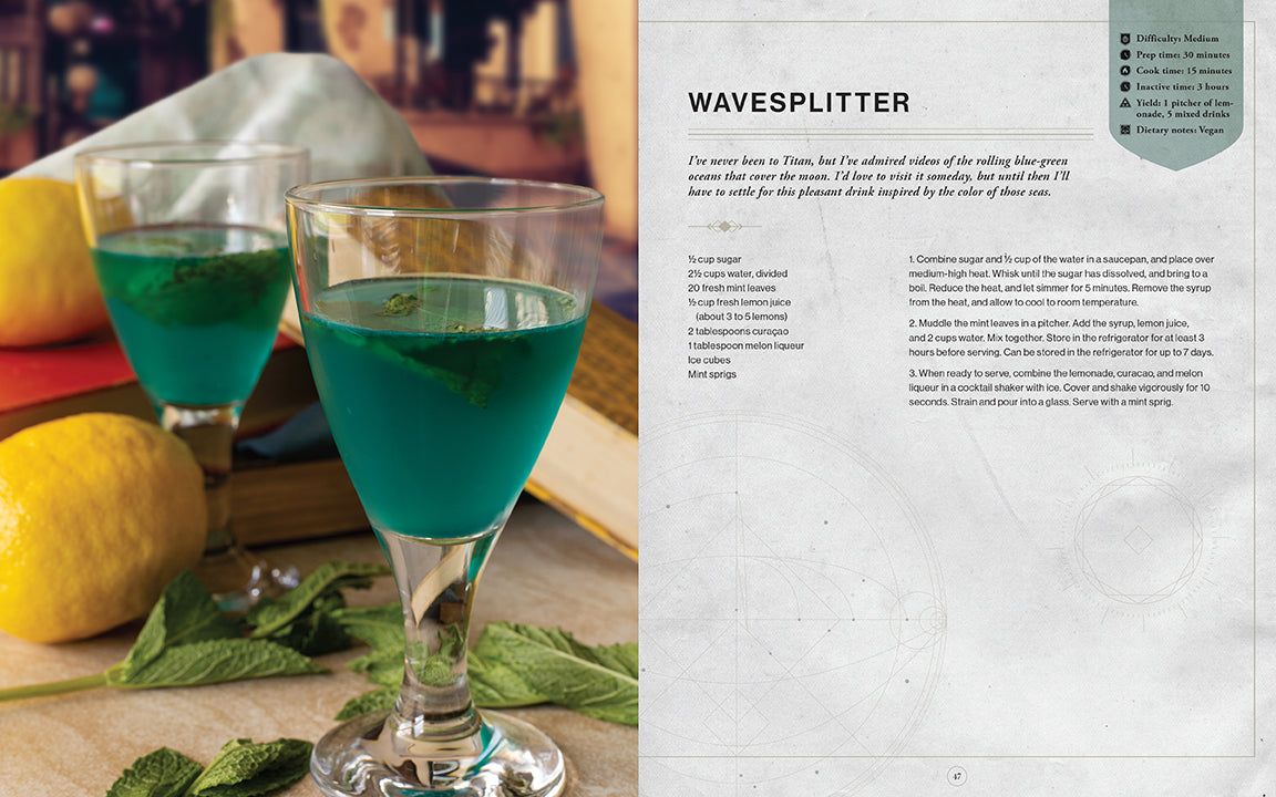 Hardcover of Destiny: The Official Cookbook by Insight Editions, featuring themed recipes and artwork from the popular game.