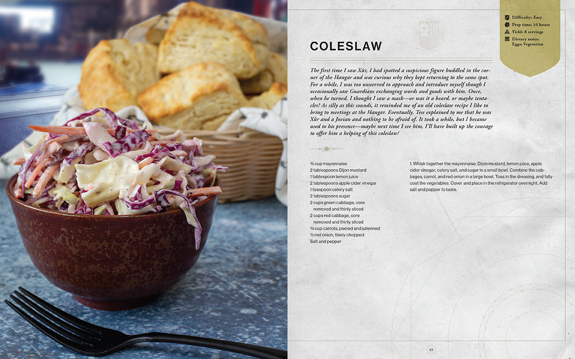 Hardcover of Destiny: The Official Cookbook by Insight Editions, featuring themed recipes and artwork from the game.