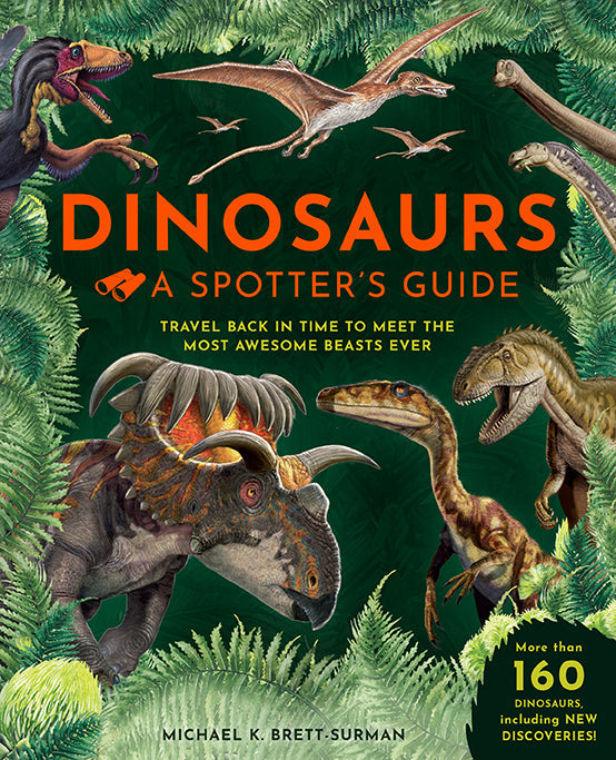 Hardcover dinosaur book by Insight Editions featuring detailed illustrations of various prehistoric dinosaurs.